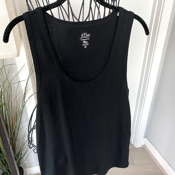 JCrew Black Racerback Tank - Picture 4 of 4